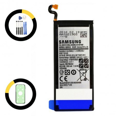 Batterie für Samsung Galaxy S7 Akku EB-BG930ABE, 3000 mAh